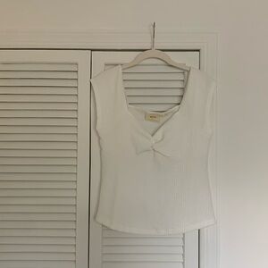 SOLD- NWT Maeve by Anthropology white top